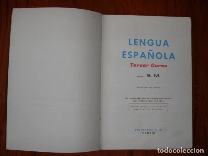 Libros de segunda mano: LIBRO LENGUA ESPA&Ntilde;OLA TERCER CURSO ED SM - Foto 5