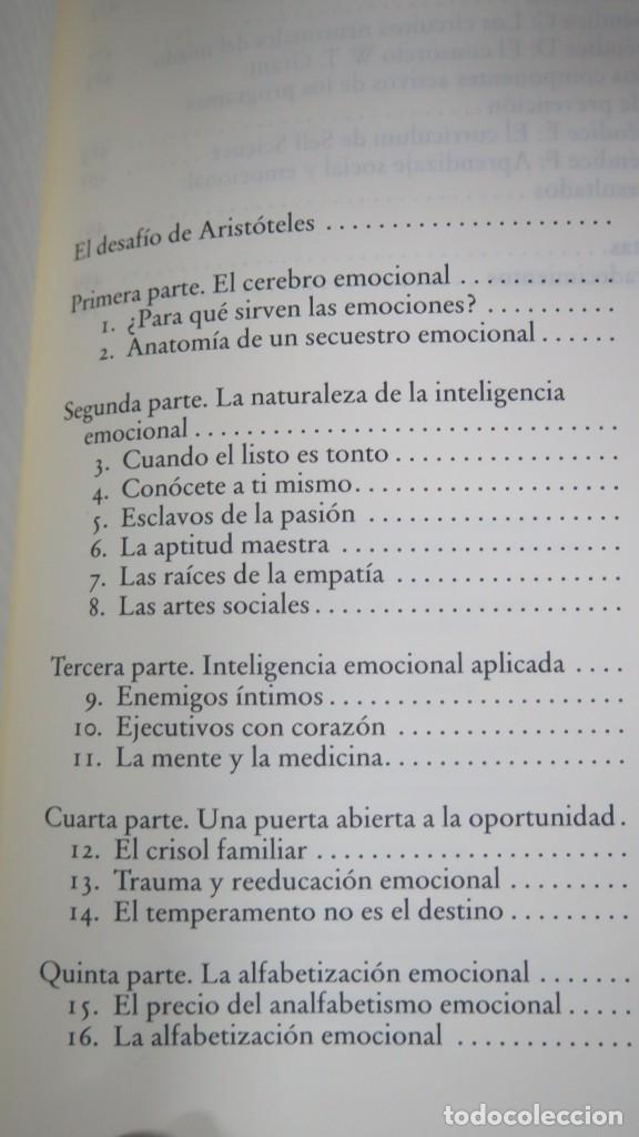 Libros de segunda mano: INTELIGENCIA EMOCIONAL. GOLEMAN - Foto 2