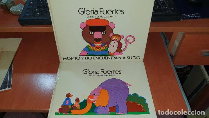 Libros de segunda mano: Monto y lio encuentran a su tio y monto y lio se meten en el rio, gloria fuertes