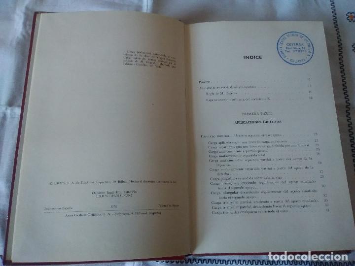 Libros de segunda mano: 14-CALCULO RAPIDO DE VIGAS CONTINUAS, Reimbert, 1976 - Foto 5