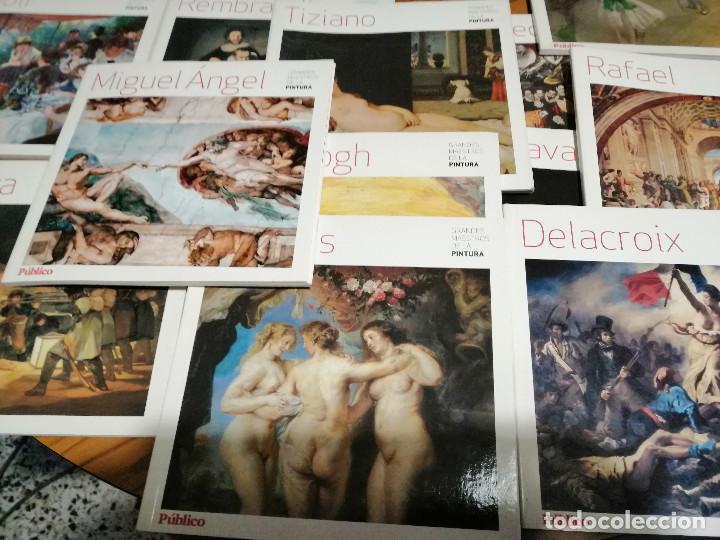 Gebrauchte B&uuml;cher: 12 TOMOS. GRANDES MAESTROS DE LA PINTURA. P&Uacute;BLICO. RUSTICA. CON LOMO. BUEN ESTADO