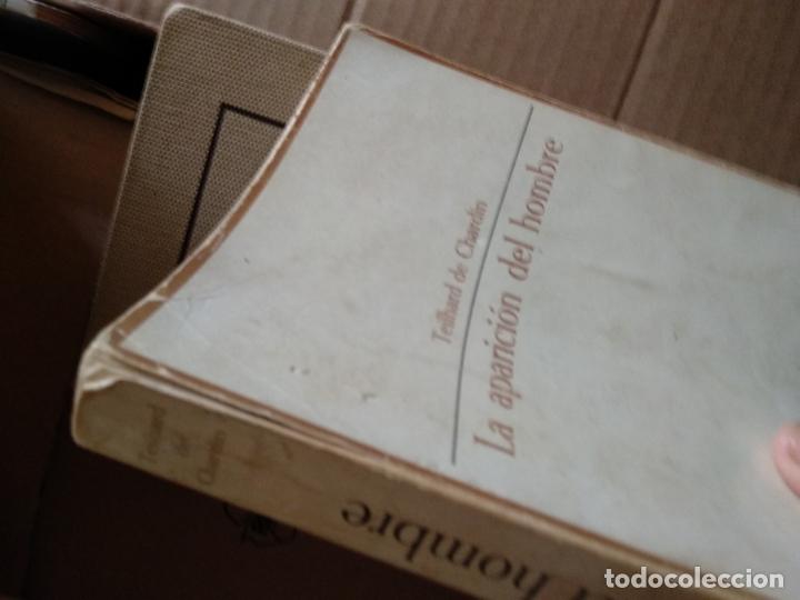 Libros de segunda mano: La Aparici&oacute;n Del Hombre; Teilhard De Chardin - Taurus - Foto 2