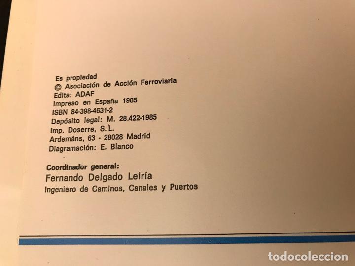 Libros de segunda mano: El Ferrocarril en Espa&ntilde;a. ADAF. 1985 - Foto 2