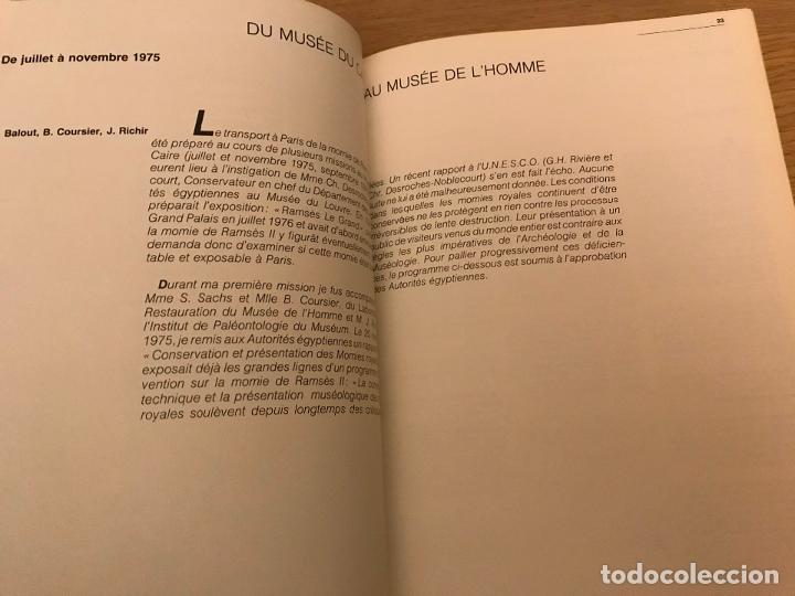 Libros de segunda mano: La momie de Ramses II - 1957 - Foto 6