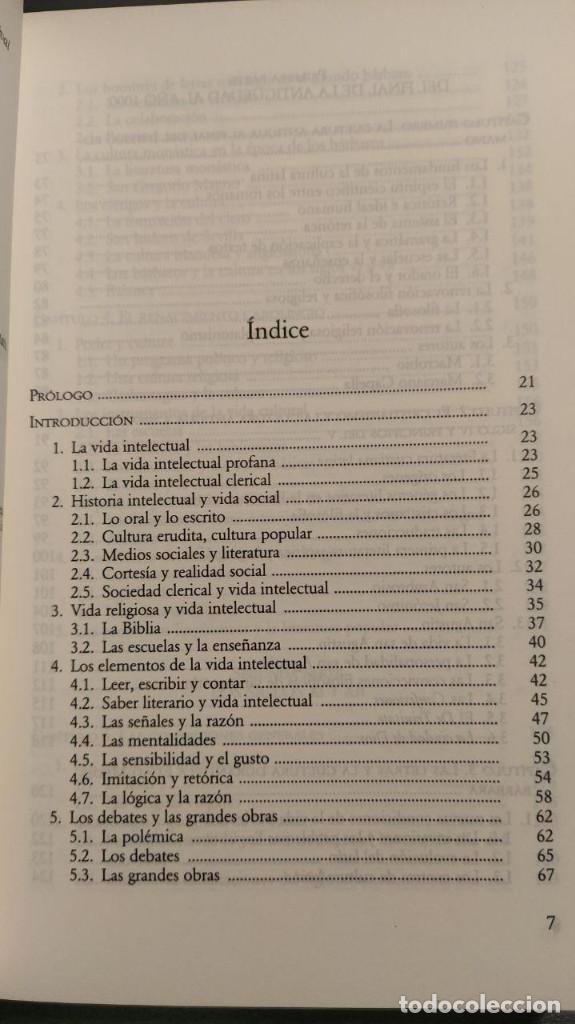 Libros de segunda mano: Historia intelectual del occidente medieval de Jacques Paul. Editorial C&aacute;tedra. - Foto 3