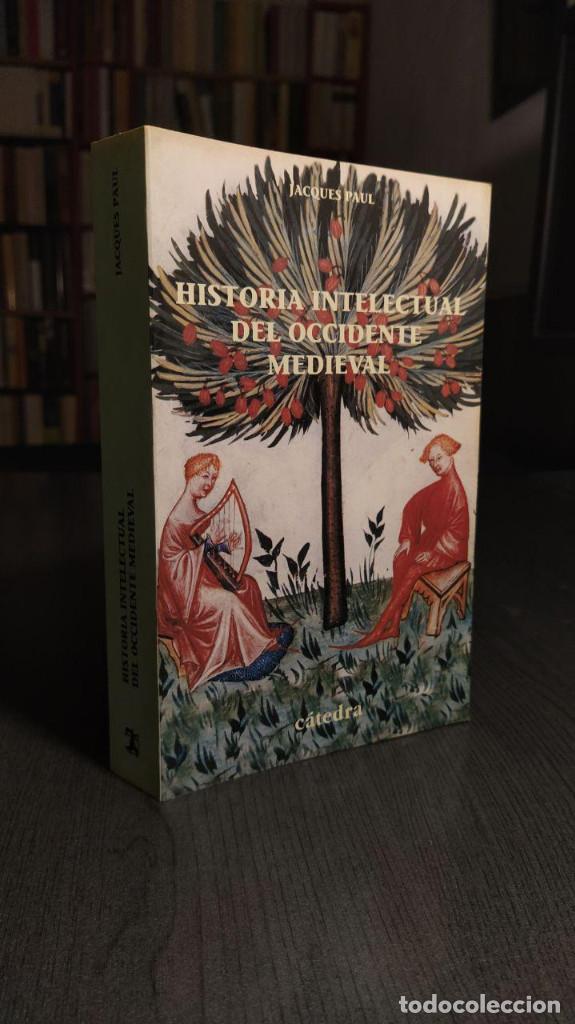 Libros de segunda mano: Historia intelectual del occidente medieval de Jacques Paul. Editorial C&aacute;tedra. - Foto 14