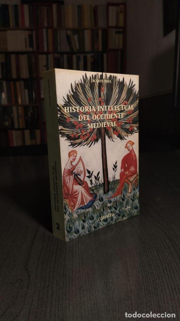 Libros de segunda mano: Historia intelectual del occidente medieval de Jacques Paul. Editorial C&aacute;tedra. - Foto 17