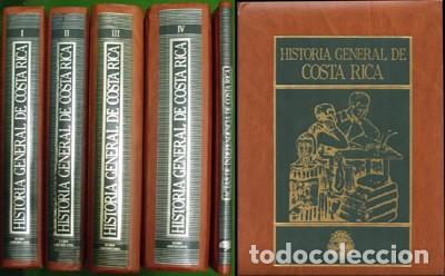 Libros de segunda mano: HISTORIA GENERAL DE COSTA RICA - 5 TOMOS - DIRECCION: DE LA CRUZ DE LEMOS, VLADIMIR - A-AM-733