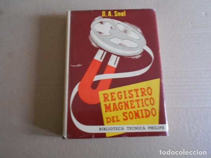 Libros de segunda mano: libro de registro magnetico del sonido de philips - Foto 1