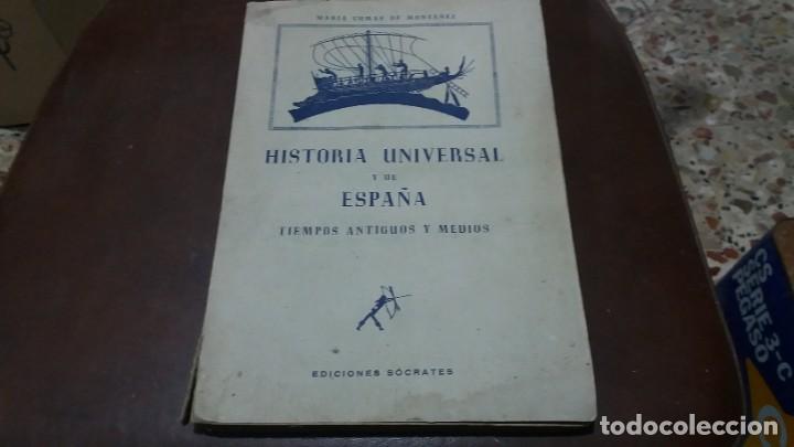 Libros de segunda mano: Libro HISTORIA UNIVERSAL Y DE ESPA&Ntilde;A Ediciones Socrates a&ntilde;o 1956 - Foto 1