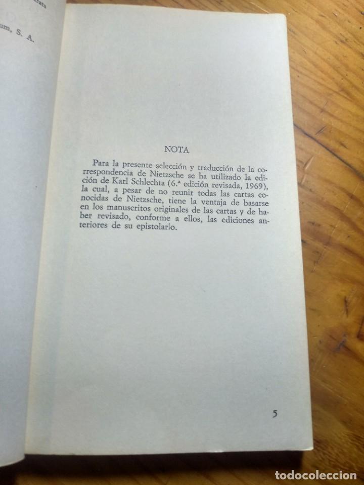 Libros de segunda mano: CORRESPONDENCIA - FRIEDRICH NIETZSCHE - Foto 3
