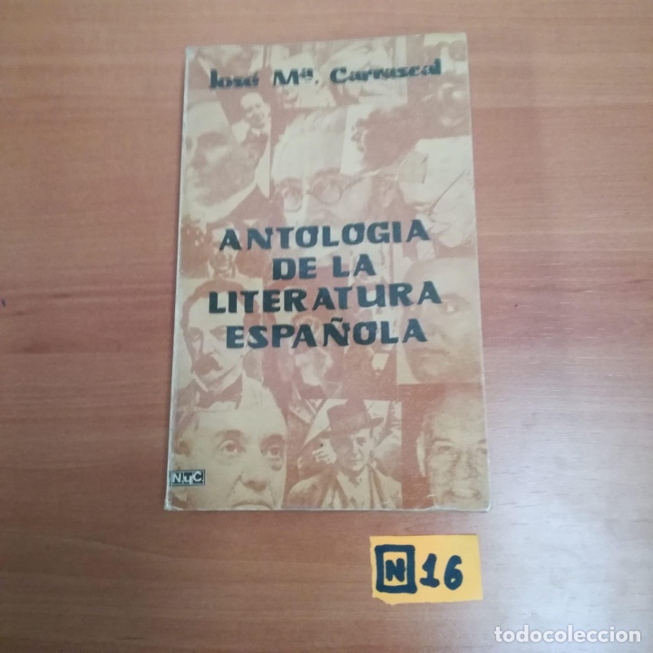 Libros de segunda mano: Antolog&iacute;a de la literatura espa&ntilde;ola - Foto 1