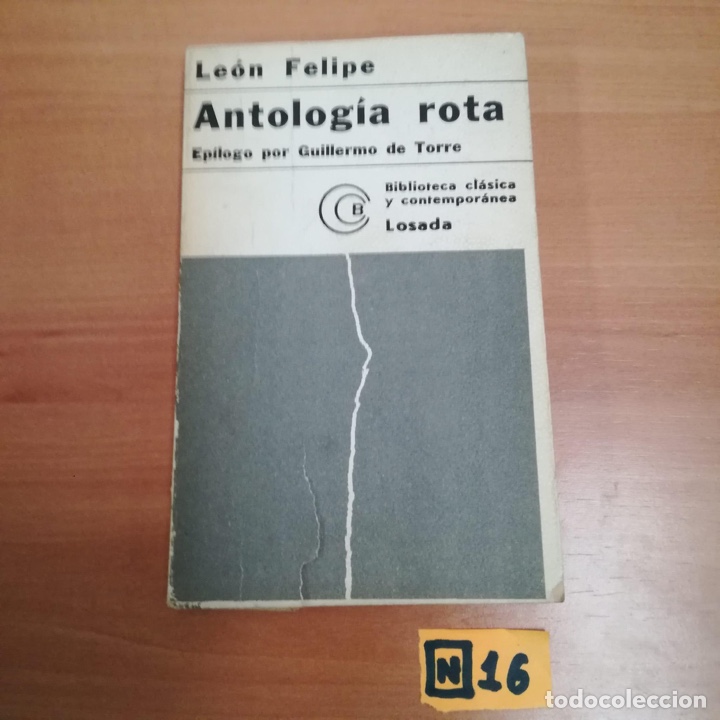 Libros de segunda mano: Antolog&iacute;a rota - Foto 1