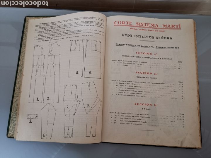 Libros de segunda mano: CORTE SISTEMA MARTI 1960 LENCERIA - Foto 5