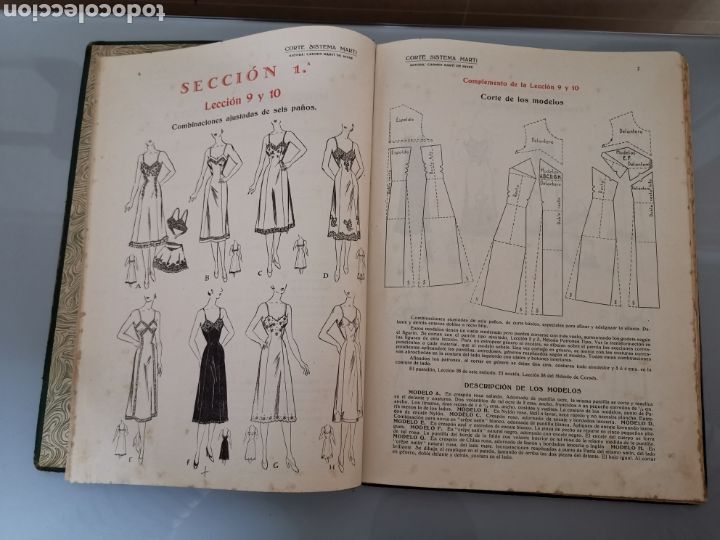 Libros de segunda mano: CORTE SISTEMA MARTI 1960 LENCERIA - Foto 6