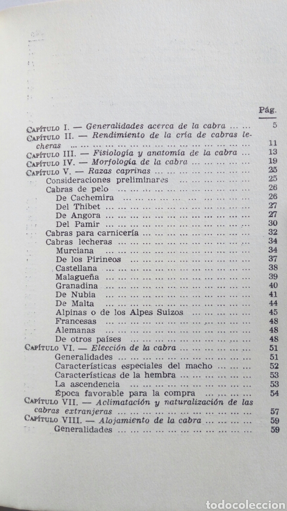 Libros de segunda mano: La cabra productiva. L. S. Sales. - Foto 4