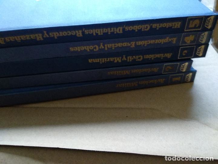 Libros de segunda mano: VOLAR - EL MUNDO DE LA AVIACI&Oacute;N (EGC, 1982) CINCO TOMOS - Foto 1