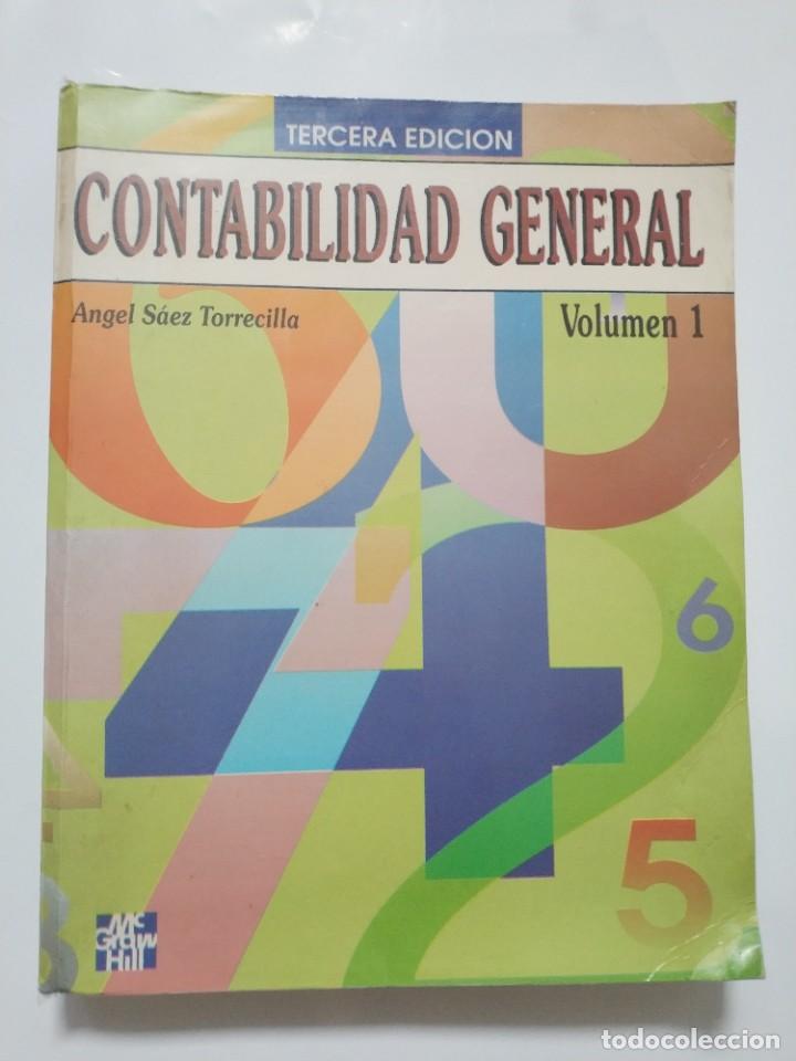 Libros de segunda mano: CONTABILIDAD GENERAL VOLUMEN 1.- ANGEL SAEZ TORRECILLA