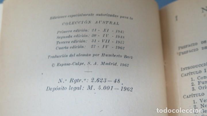Libros de segunda mano: 1962.- CONOCIMIENTO DEL HOMBRE. ALFREDO ADLER. AUSTRAL - Foto 2