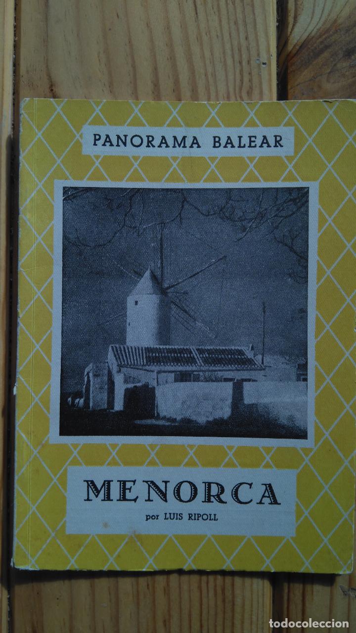 Libros de segunda mano: Panorama balear Menorca - Foto 1