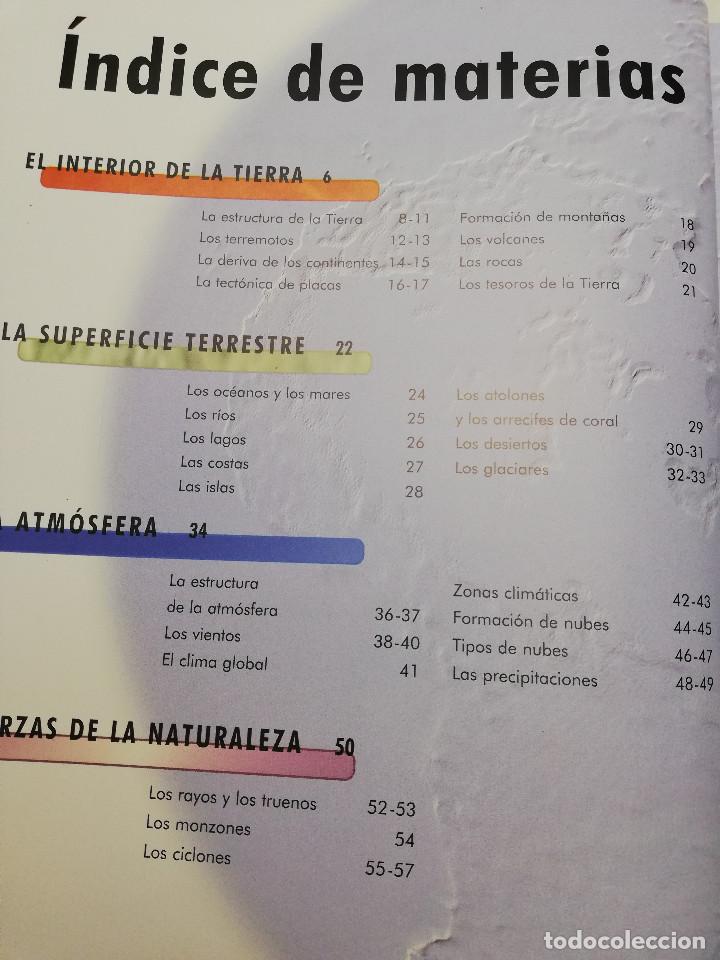 Libros de segunda mano: LA TIERRA. MARES Y OC&Eacute;ANOS. CONTINENTES. UNIVERSO (NGV) - Foto 3