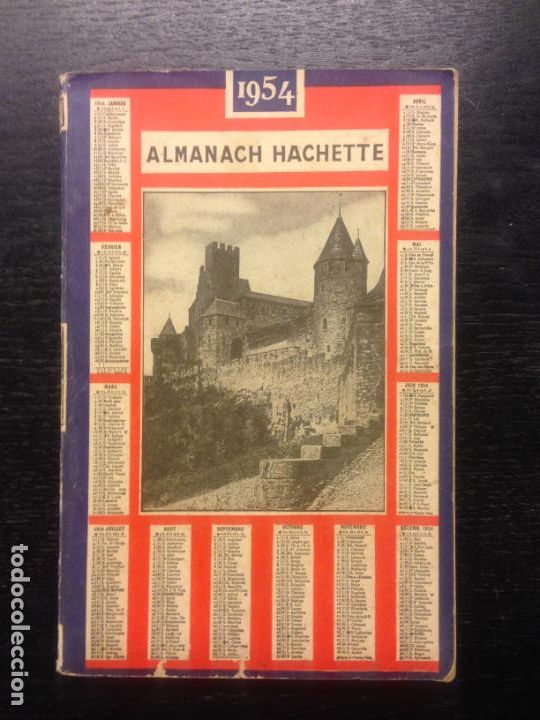 Libros de segunda mano: ALMANACH HACHETTE 1954 - Foto 1