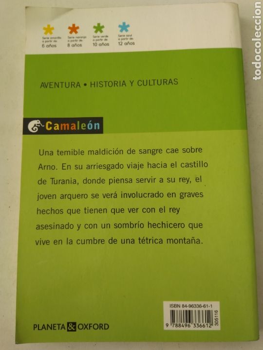 Libros de segunda mano: LA MALDICI&Oacute;N DEL ARQUERO/JOAN MANUEL GISBERT - Foto 2