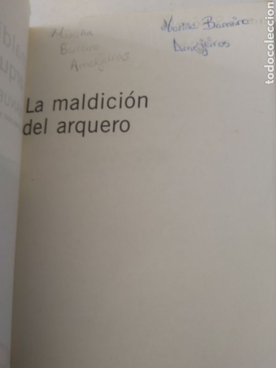 Libros de segunda mano: LA MALDICI&Oacute;N DEL ARQUERO/JOAN MANUEL GISBERT - Foto 3