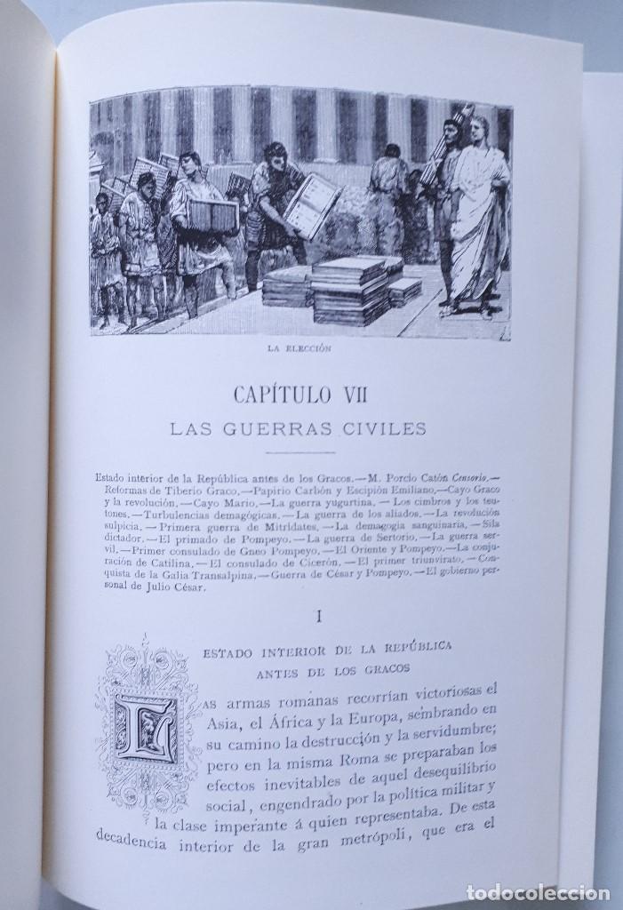 Libros de segunda mano: HISTORIA DE ROMA / FRANCISCO BERTOLINI / IL.POGLIAGHI, FACSIMIL PROGRESO EDITORIAL 1889 (3000 EJEM) - Foto 10