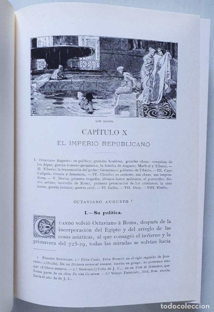 Libros de segunda mano: HISTORIA DE ROMA / FRANCISCO BERTOLINI / IL.POGLIAGHI, FACSIMIL PROGRESO EDITORIAL 1889 (3000 EJEM) - Foto 12