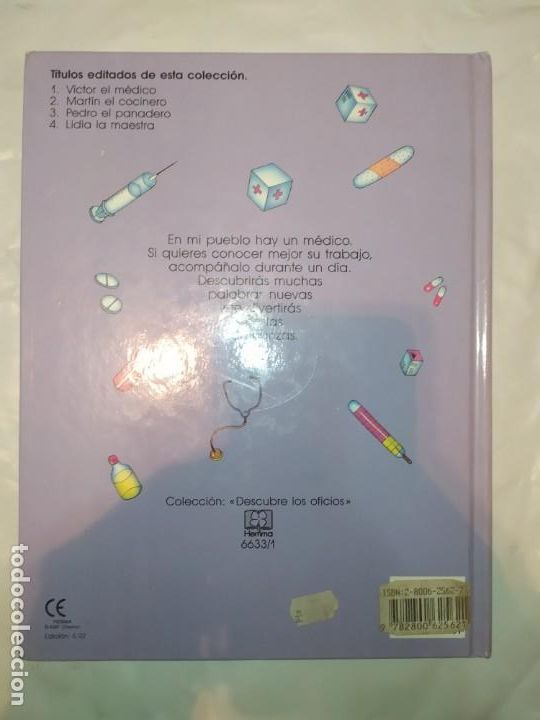 Libros de segunda mano: Victor el medico. descubre los oficios Hemma - Foto 2