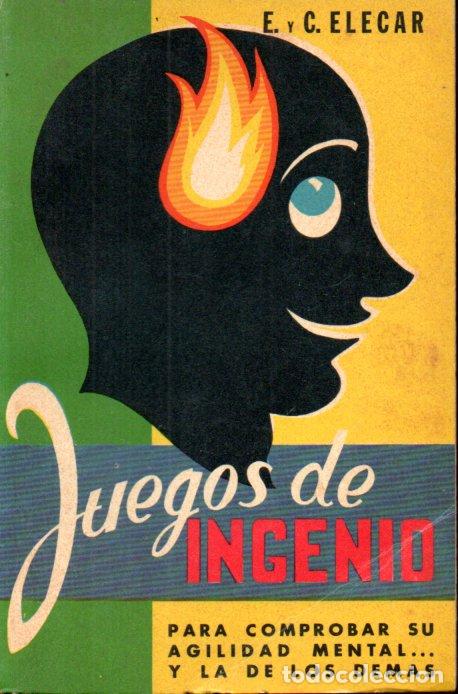 Libros de segunda mano: ELECAR : JUEGOS DE INGENIO (BELL, 1961) - Foto 1