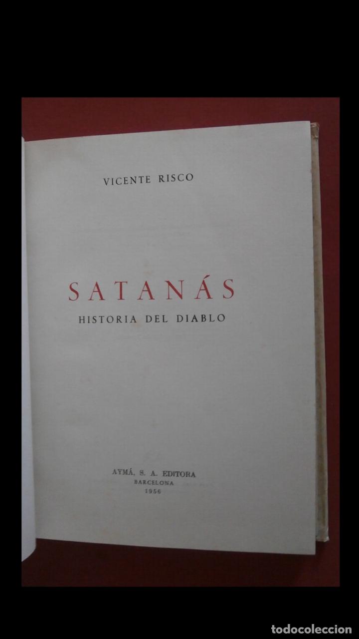 Libros de segunda mano: Satan&aacute;s. Historia del Diablo. Vicente Risco - Foto 4