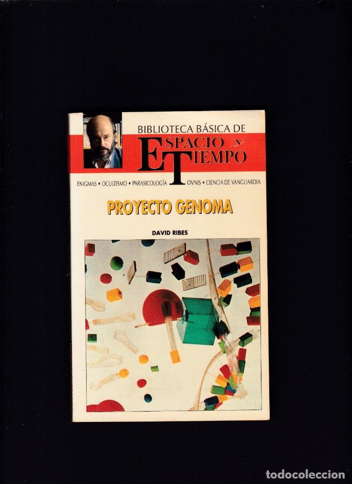 Libros de segunda mano: ESPACIO Y TIEMPO - PROYECTO GENOMA - DAVID RIBES - MADRID 1992 - Foto 1