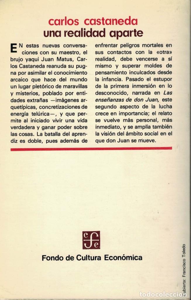 Libros de segunda mano: Carlos Castaneda, Una realidad aparte - Foto 2