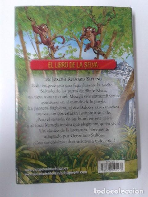Libros de segunda mano: GRANDES HISTORIAS : EL LIBRO DE LA SELVA GERONIMO STILTON. CL - Foto 2