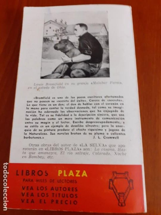 Libros de segunda mano: Novela la Selva edicion de 1956 - Foto 3