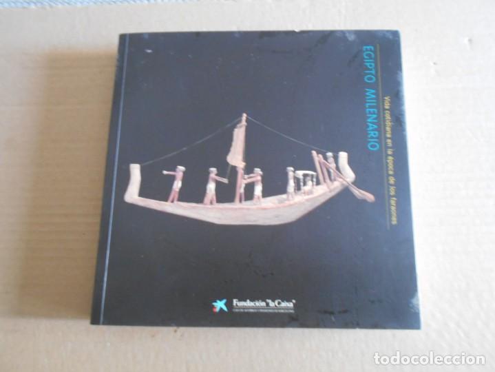 Libros de segunda mano: libro de  egipto milenario vida cotidiana de fundacion la caixa - Foto 1