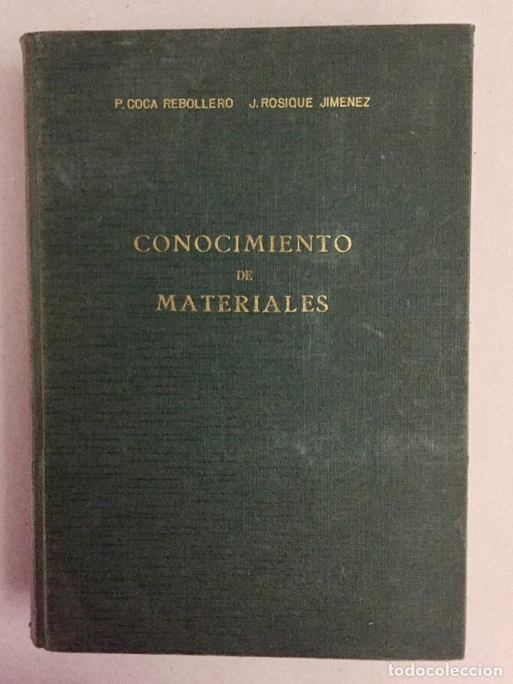 Libros de segunda mano: CONOCIMIENTO DE MATERIALES - Foto 1
