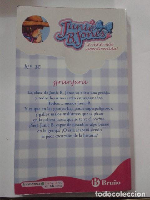 Libros de segunda mano: Junie B. Jones. Granjera de Barbara Park. - Foto 2