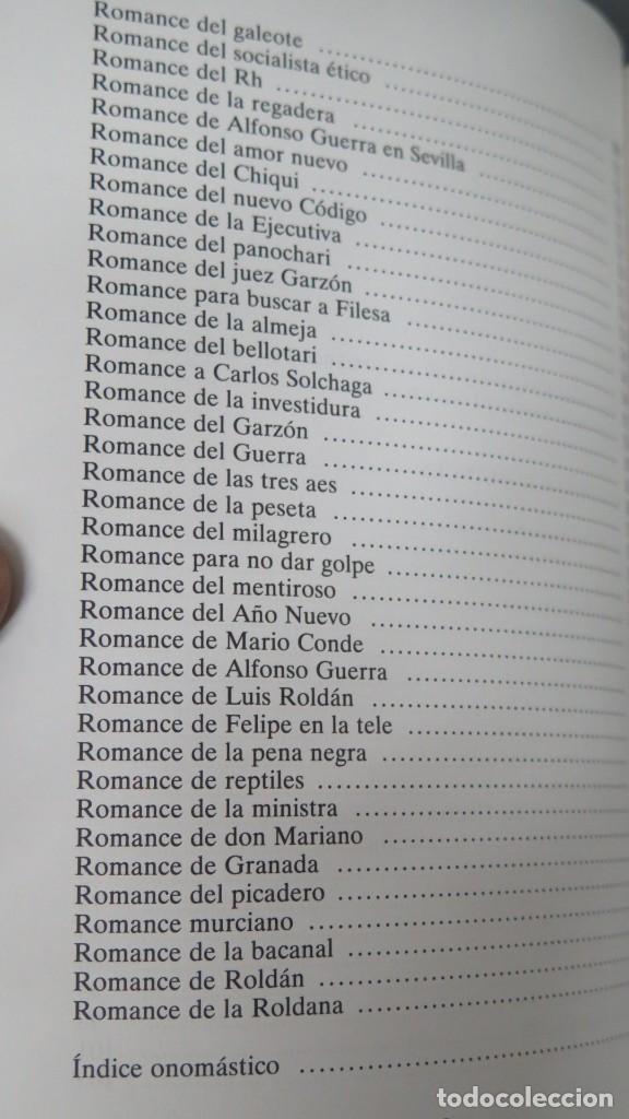 Libros de segunda mano: EL LIBRO DE LOS ROMANCES. JAIME CAMPMANY - Foto 3
