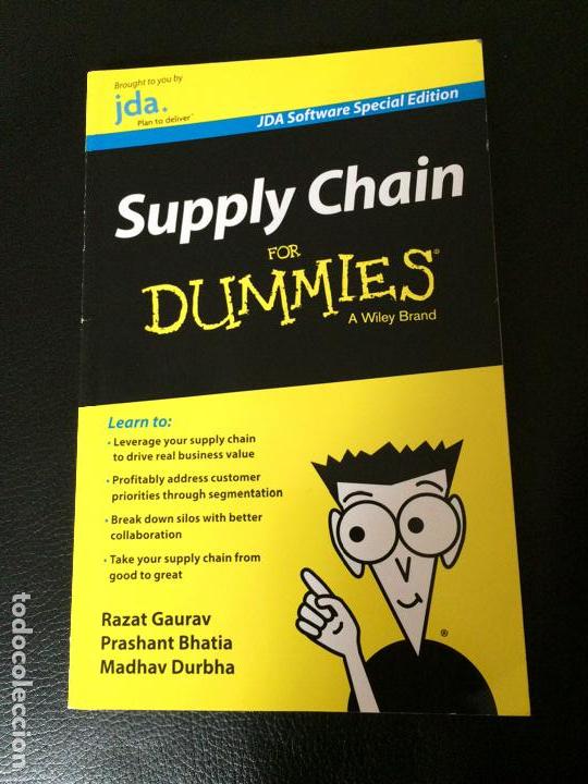 Libros de segunda mano: SUPPLY CHAIN FOR DUMMIES. DANIEL STANTON. EN INGLES - Foto 1