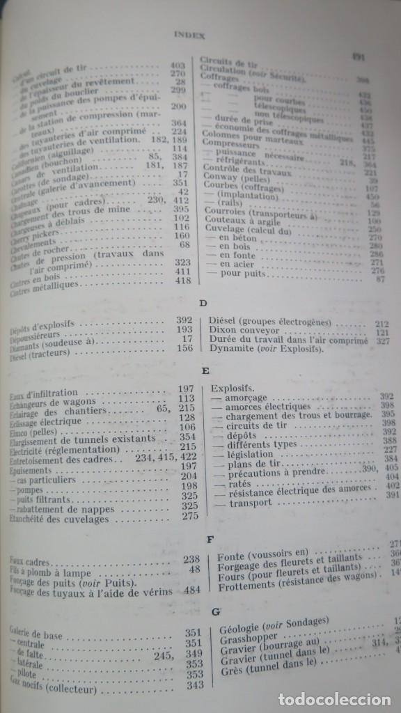 Libros de segunda mano: PRATIQUE DU PERCEMENT DES TUNNELS. DUNOD - Foto 3