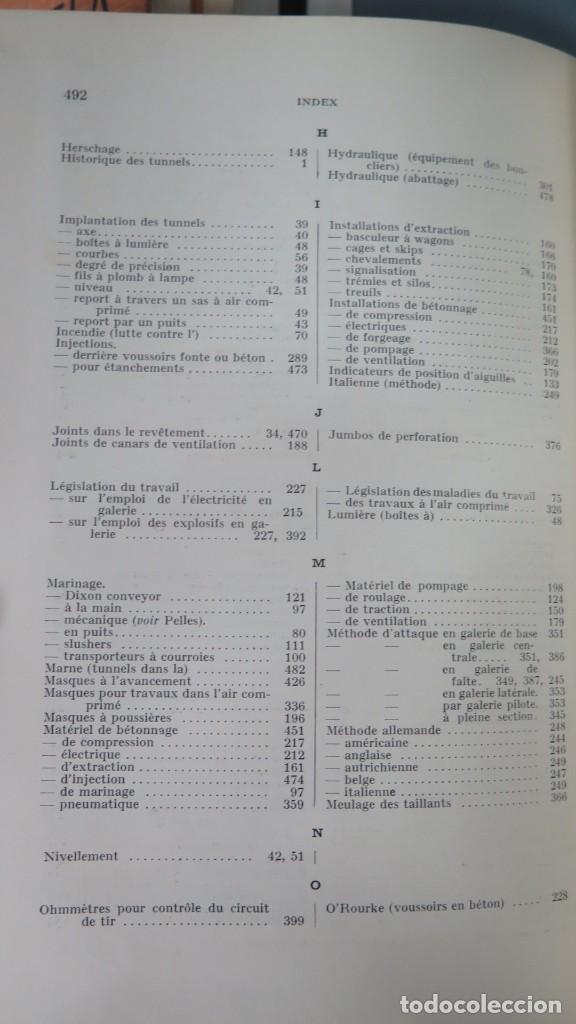 Libros de segunda mano: PRATIQUE DU PERCEMENT DES TUNNELS. DUNOD - Foto 4