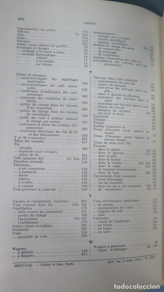 Libros de segunda mano: PRATIQUE DU PERCEMENT DES TUNNELS. DUNOD - Foto 6