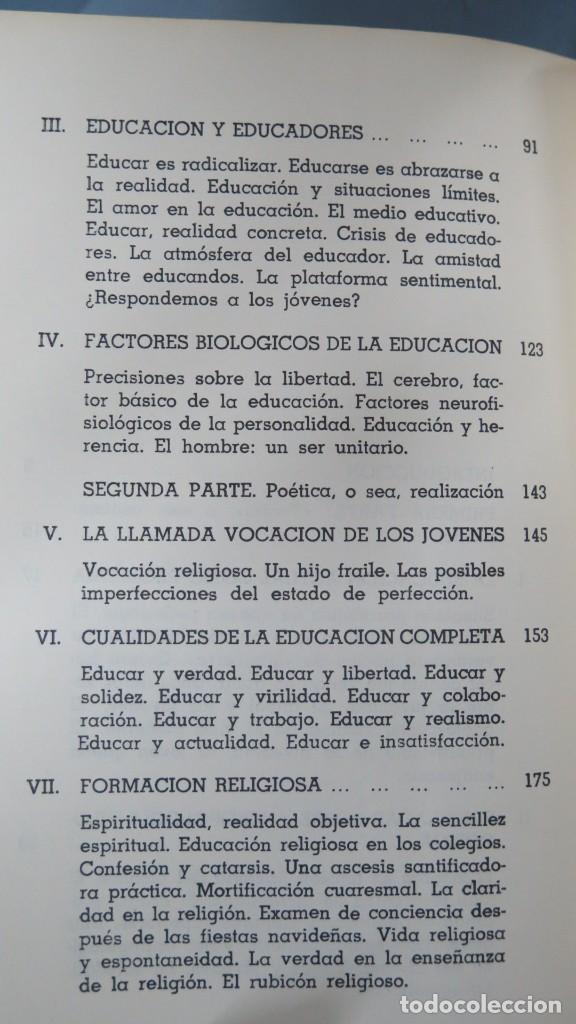 Libros de segunda mano: REFLEXIONES EN TORNO A LA EDUCACI&Oacute;N. OCTAVIO FULLAT - Foto 3