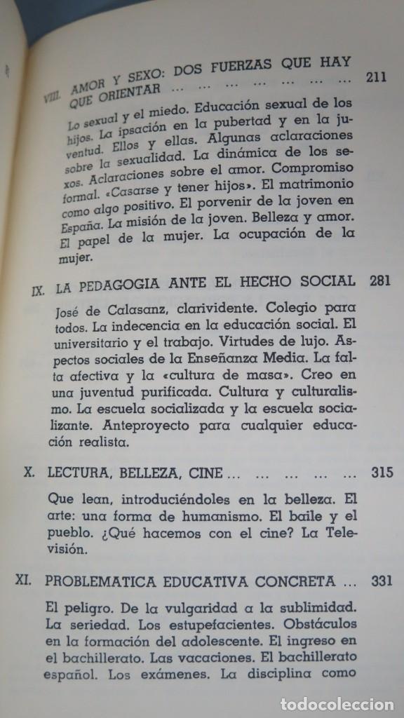 Libros de segunda mano: REFLEXIONES EN TORNO A LA EDUCACI&Oacute;N. OCTAVIO FULLAT - Foto 4