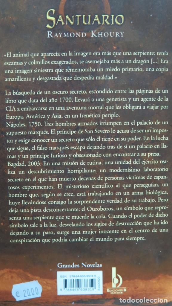 Libros de segunda mano: SANTUARIO. RAYMOND KHOURY - Foto 2