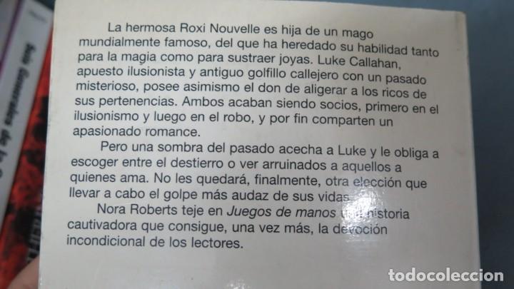 Libros de segunda mano: JUEGOS DE MANOS. NORA ROBERTS - Foto 2