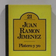 Libros de segunda mano: PLATERO Y YO Nº21 / JUAN RAMON JIMENEZ / CLUB BRUGUERA. Lote 186315638